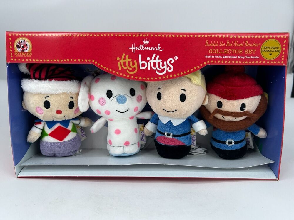 Hallmark Itty Bittys - Rudolph the Red-Nosed Reindeer Set Exclusive Characters